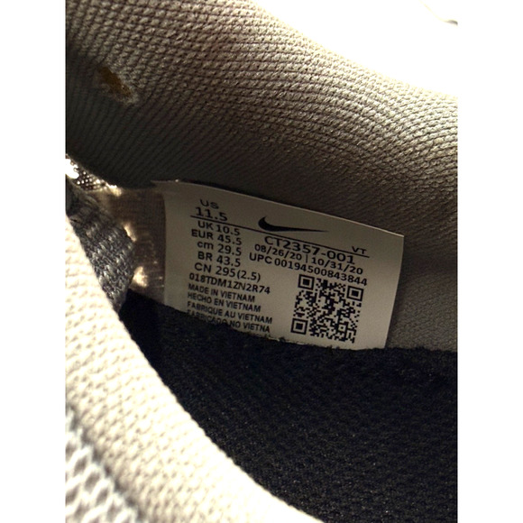 Nike REACT INFINITY RUN FK 2 Men's NEW Running Sneaker Gray US Size 11.5 - Picture 10 of 11